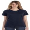 Anvil Ladies 100% Combed Ring Spun Cotton T-Shirt Navy view 1
