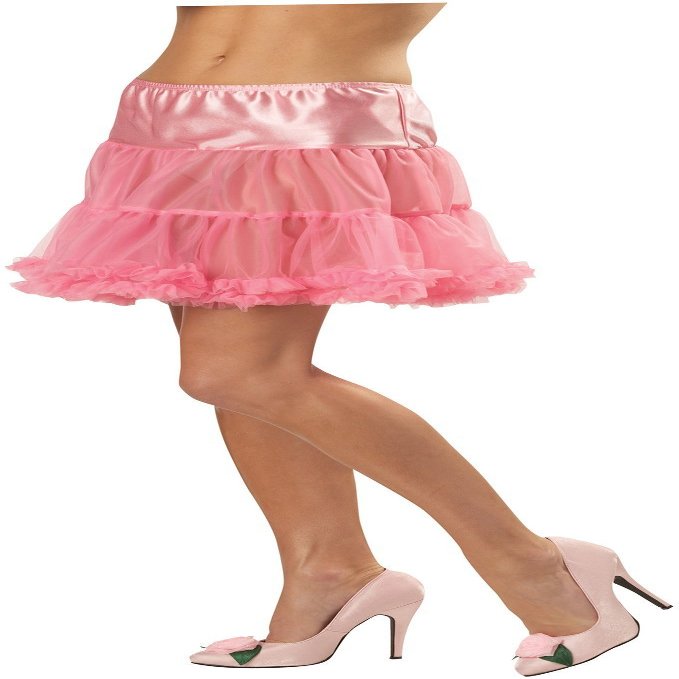 California Costumes Women's Ruffled Pettiskirt,Pink,Small/Medium