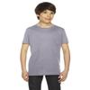 American Apparel Youth Fine Jersey USA Made Short-Sleeve T-Shirt 8 SLATE view 1