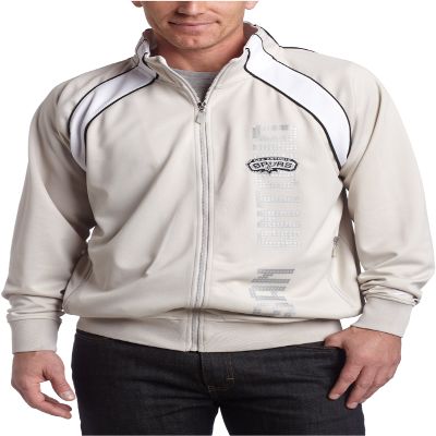 NBA San Antonio Spurs Silver Digital Jacket, Medium