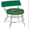 L7C4 Vermont 30" Double-Ring Swivel Bar Stool with Chrome Finish view 1