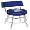 L7C4 Xavier 25" Double-Ring Swivel Counter Stool with Chrome Finish view 1