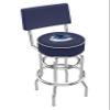 HBS L7C4 Vancouver Canucks 30" Double-Ring Swivel Bar Stool with Chrome Finish view 1