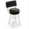 L7C4 Central Florida 25" Double-Ring Swivel Counter Stool with Chrome Finish view 1