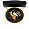 HBS L7C4 Pittsburgh Penguins 30" Double-Ring Swivel Bar Stool with Chrome Finish view 3