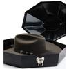 Western Hat Can Black 4" Brim view 2