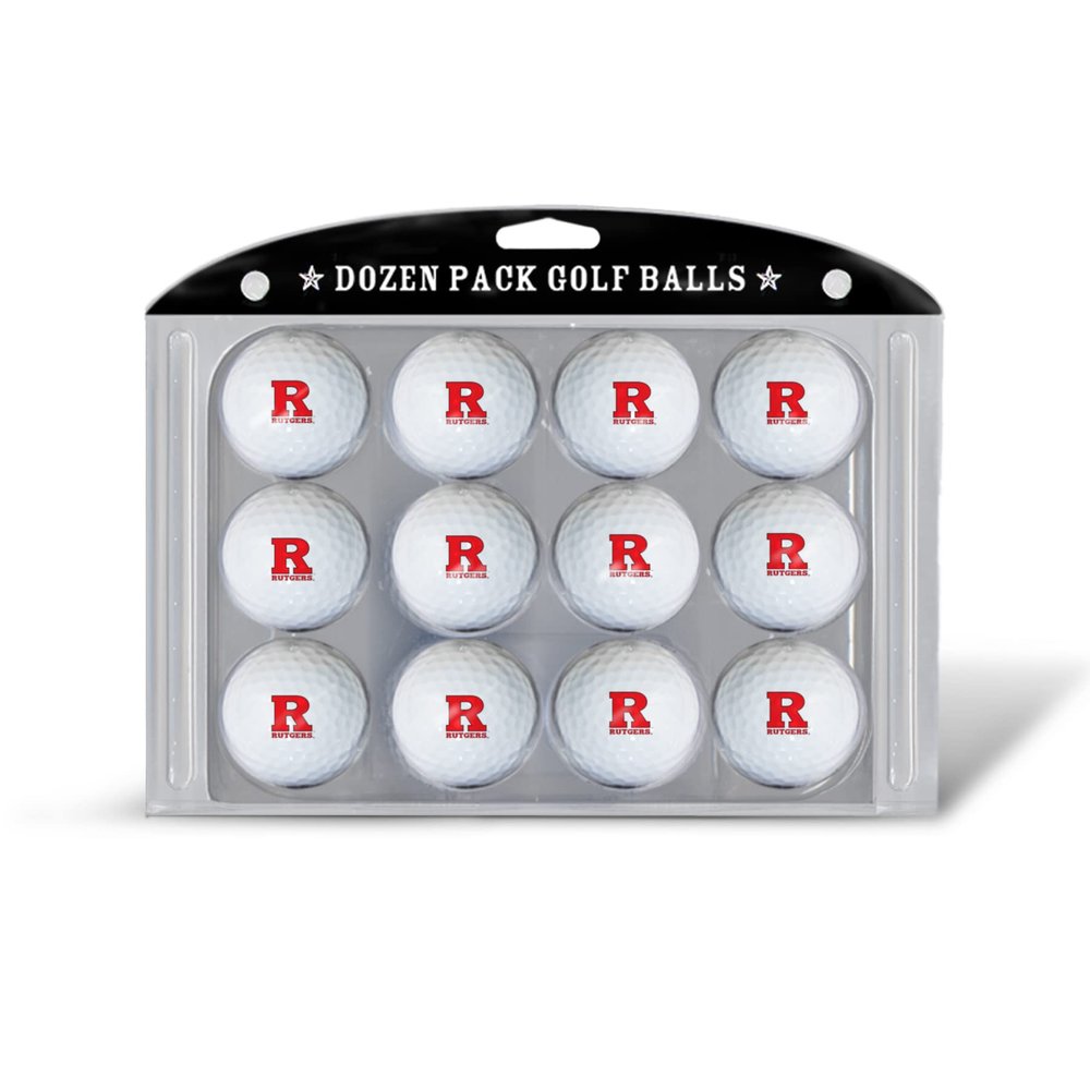 Rutgers Scarlet Knights Golf Balls, 12 Pack