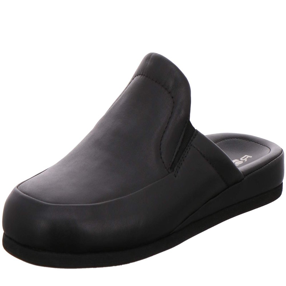 Rohde Men's Open Back Slippers, Black Schwarz 90, 11.5 Wide