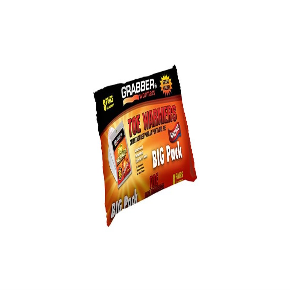 Grabber Warmers Air Activated Toe Warmer 8 Pair/Pack