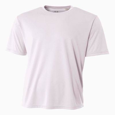 A4 Men's Cooling Performance Crew Short Sleeve, White, X-Large