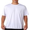 A4 Mens Cooling Performance Crew, Small, White view 2