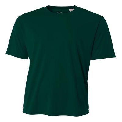 A4 Mens Cooling Performance Crew, XL, Forest