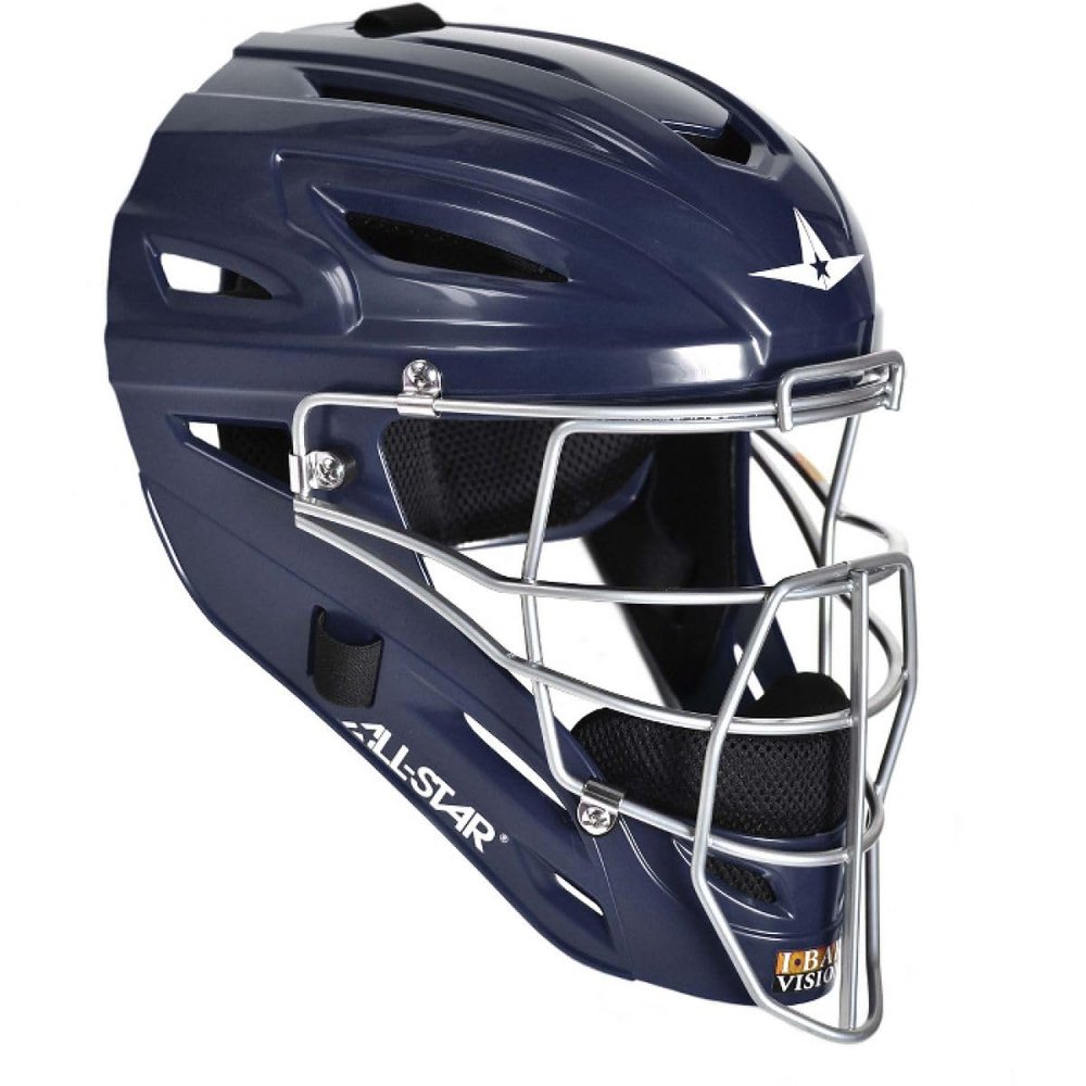 All-Star MVP2510NA S7 Catching Helmet/Youth/Solid NA