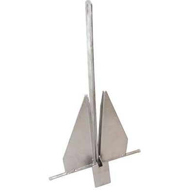 Overton's Fluke-Style Galvanized Boat Anchor, 9 lbs.