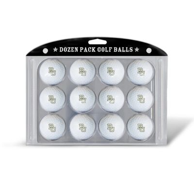 Team Golf NCAA Baylor Bears Golf Balls, 12 Pack Dozen Regulation Size Golf Balls, 12 Pack, Full Color Durable Team Imprint