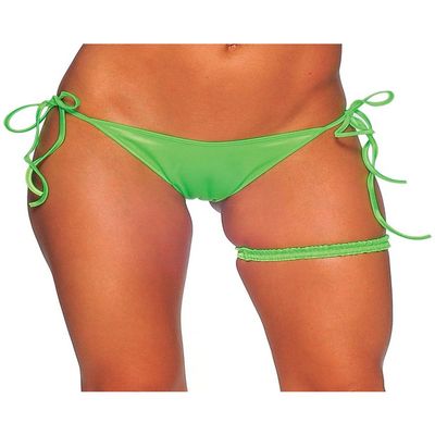 BodyZone Women's Garter, Neon Green, One Size