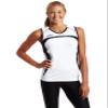 ASICS WoWomen's Ace Jersey, White/Navy, Medium view 1