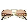 zeroUV Classic TCB Elvis Celebrity Style Aviator Sunglasses view 2