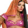 Rubie's Women's Secret Wishes Bollywood Dancer Costume, Pink/Orange, Large view 2