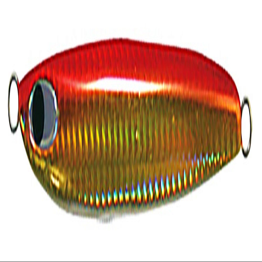 GEECRACK Metal Jig, Long Gun, 2.8 oz (80 g), 03 Red Gold