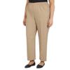 Alfred Dunner womens Plus Size Poly Proportioned Short pants, Tan, 18 US view 3