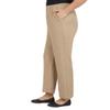 Alfred Dunner womens Plus Size Poly Proportioned Short pants, Tan, 18 US view 4