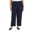 Alfred Dunner womens Plus Size Poly Proportioned Medium pants, Navy, 20 US view 1