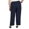 Alfred Dunner womens Plus Size Poly Proportioned Medium pants, Navy, 20 US view 3