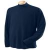 Devon & Jones Sueded Cotton Jersey Mock Turtleneck - X-Large - NAVY view 2