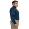 Devon & Jones Sueded Cotton Jersey Mock Turtleneck - X-Large - NAVY view 4