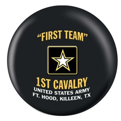 US 1st Calvary Bowling Ball (10lbs)