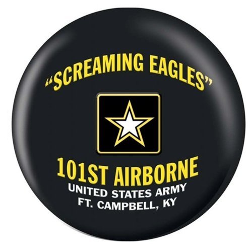 US 101st Airborne Screamin Eagles Bowling Ball (15lbs)