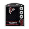 Team Golf NFL Atlanta Falcons Gift Set: Embroidered Golf Towel, 3 Golf Balls, and 14 Golf Tees 2-3/4" Regulation, Tri-Fold Towel 16" x 22" & 100% Cotton view 1