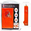 Team Golf NFL Cleveland Browns Gift Set: Embroidered Golf Towel, 3 Golf Balls, and 14 Golf Tees 2-3/4" Regulation, Tri-Fold Towel 16" x 22" & 100% Cotton view 2