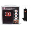 Team Golf NFL Cincinnati Bengals Gift Set: Embroidered Golf Towel, 3 Golf Balls, and 14 Golf Tees 2-3/4" Regulation, Tri-Fold Towel 16" x 22" & 100% Cotton view 2
