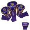 Team Golf NFL Minnesota Vikings Contour Golf Club Headcovers (3 Count) Numbered 1, 3, & X, Fits Oversized Drivers, Utility, Rescue & Fairway Clubs, Velour lined for Extra Club Protection view 1