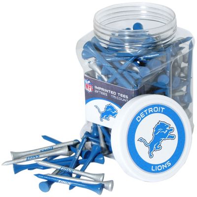 Team Golf NFL Detroit Lions Jar Of 175 Golf Tees 2-3/4" Golf Tees, 175 Pack, Regulation Size, Multi Team Colors