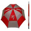 Team Golf NFL Tampa Bay Buccaneers Golf Umbrella 62" Golf Umbrella with Protective Sheath, Double Canopy Wind Protection Design, Auto Open Button view 1