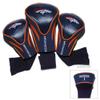 Team Golf NFL Denver Broncos Contour Golf Club Headcovers (3 Count) Numbered 1, 3, & X, Fits Oversized Drivers, Utility, Rescue & Fairway Clubs, Velour lined for Extra Club Protection view 1