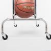 CHAMPRO 12 Ball Rack with Casters for Basketball, Volleyball, and More, Upright view 4