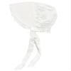 100% White Cotton Prairie Pilgrim Amish Bonnet Large Thanksgiving Play Hat view 1