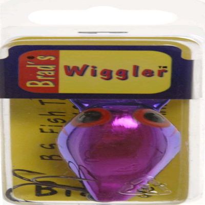 Brad's Killer Fishing Gear Wiggler (Rev Cerise, 3-Inch)