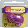 Brad's Killer Fishing Gear Wiggler (Cerise/Blue Herringbone, 3-Inch) view 1