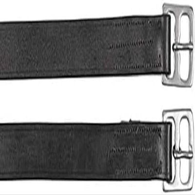 Kerbl 32639 Stirrup Leathers for Children, 130 cm, Black