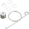 Daiwa SLP Works Steering Wheel Knob, RCS, I-Shaped Cork Knob (Handle Knob S Replacement), Spinning, Bait, Both Axles, Red Eyes Factory Reel view 2