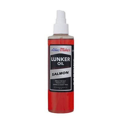 Atlas Mike's 7014-8 Glo Scent Bait Oils, Salmon, 8 oz
