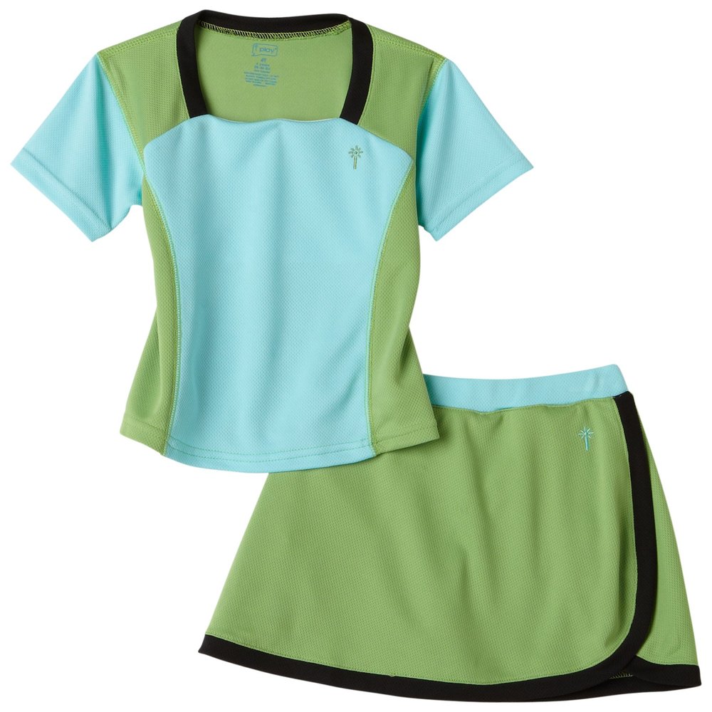 i play. UV 2 Piece Skort Set, Ocean, X Large