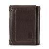 Carhartt Men's Pebble Leather Trifold Wallet, Brown view 2