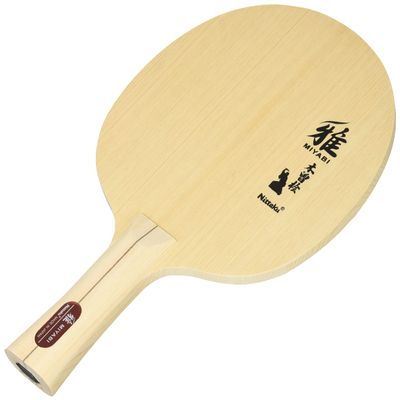Nittaku NE-6855 Table Tennis Racket Miyabi Shake Hand Veneer Flare