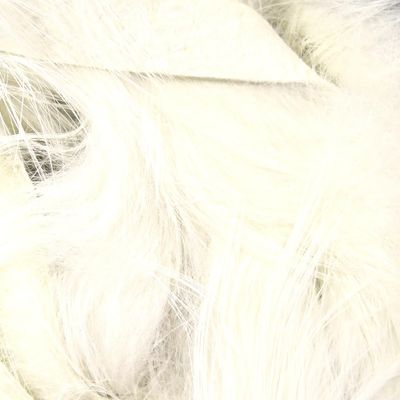 Hareline Fly Tying Magnum Rabbit Strips - White